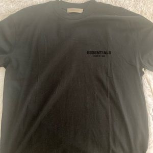 FEAR OF GOD ESSENTIALS BASIC TEE BLACK